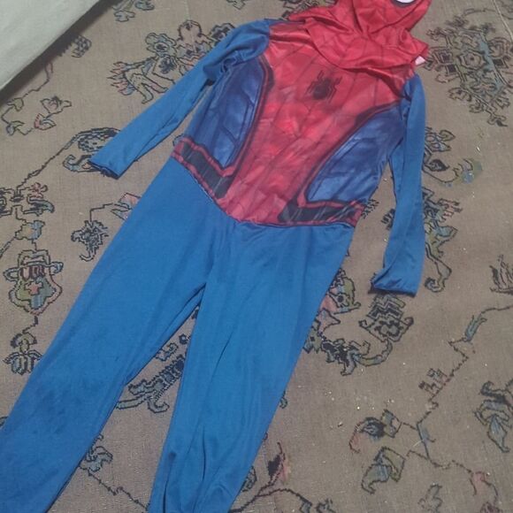 RUBIES MARVEL AVENGERS SPIDER-MAN COSTUME and mask SIZE large 10-12 - Picture 5 of 8